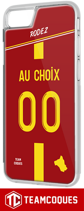 Coque foot RODEZ personnalisable - TEAMCOQUES