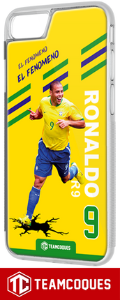 Coque joueur RONALDO BRESIL R9 - TEAMCOQUES