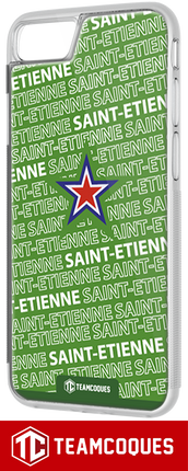 Coque foot SAINT-ETIENNE ASSE texte oblique - TEAMCOQUESCoque foot SAINT-ETIENNE ASSE texte oblique - TEAMCOQUES