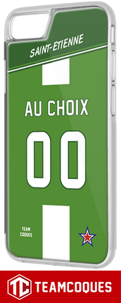 Coque foot SAINT-ETIENNE ASSE personnalisable - iPhone smartphone - TEAMCOQUES