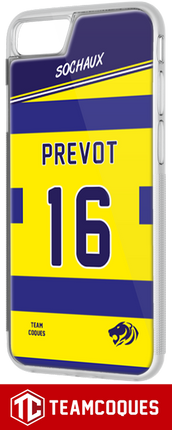 Coque foot SOCHAUX - flocage 100% personnalisable - iPhone smartphone - TEAMCOQUES