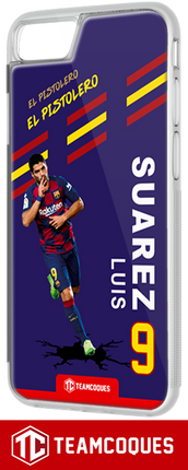 Coque joueur LUIS SUAREZ BARCELONE BARÇA - TEAMCOQUES