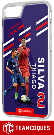 Coque joueur THIAGO SILVA PARIS PSG - TEAMCOQUES