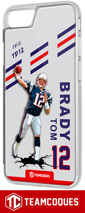 Coque joueur TOM BRADY PATRIOTS 2 NEW ENGLAND NFL - TEAMCOQUES