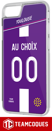 Coque foot TOULOUSE TFC personnalisable - TEAMCOQUES