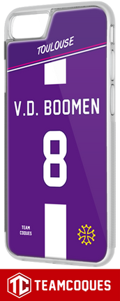 Coque foot TOULOUSE TFC personnalisable - TEAMCOQUES