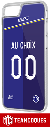 Coque foot TROYES ESTAC personnalisable - TEAMCOQUES