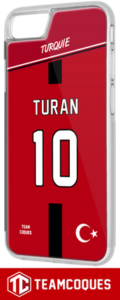 Coque foot TURQUIE - flocage 100% personnalisable - iPhone smartphone - TEAMCOQUES