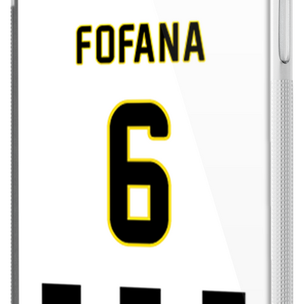 Coque foot UDINESE - flocage 100% personnalisable - iPhone smartphone - TEAMCOQUES