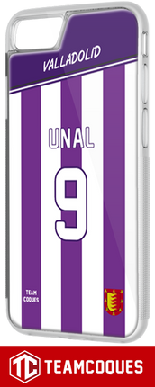 Coque foot VALLADOLID - flocage 100% personnalisable - iPhone smartphone - TEAMCOQUES