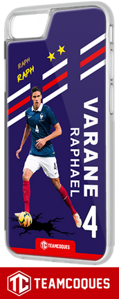 Coque joueur RAPHAEL VARANE EQUIPE DE FRANCE EDF - TEAMCOQUES