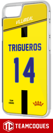 Coque foot VILLAREAL - flocage 100% personnalisable - iPhone smartphone - TEAMCOQUES