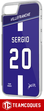Coque foot VILLEFRANCHE personnalisable - TEAMCOQUES