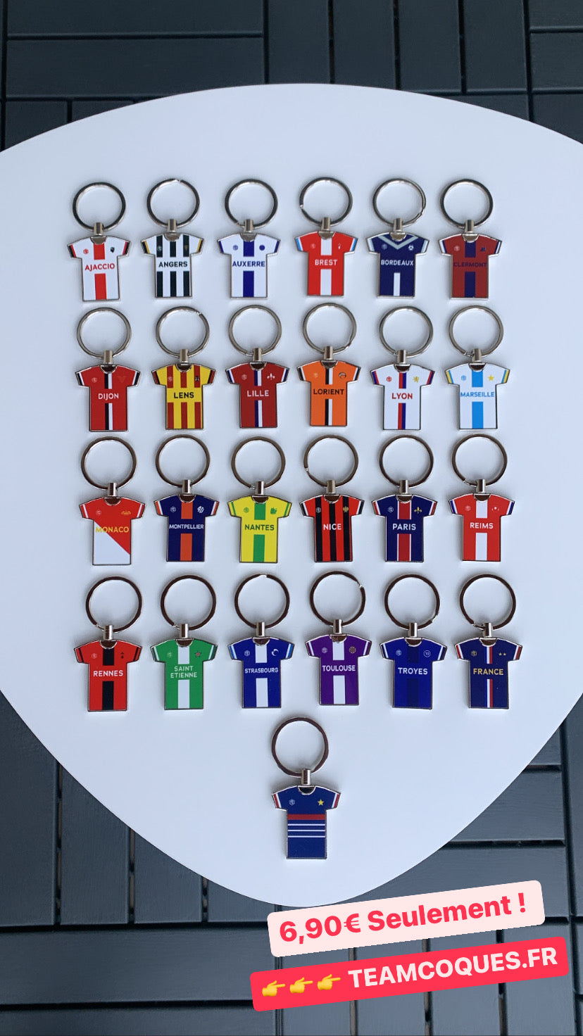 Inter Porte-clés métal et caoutchouc logo nouveau produit officiel F.C.International idée cadeau football, bleu Inter Porte-clés métal et caoutchouc logo nouveau produit officiel F.C.International idée cadeau football, bleu